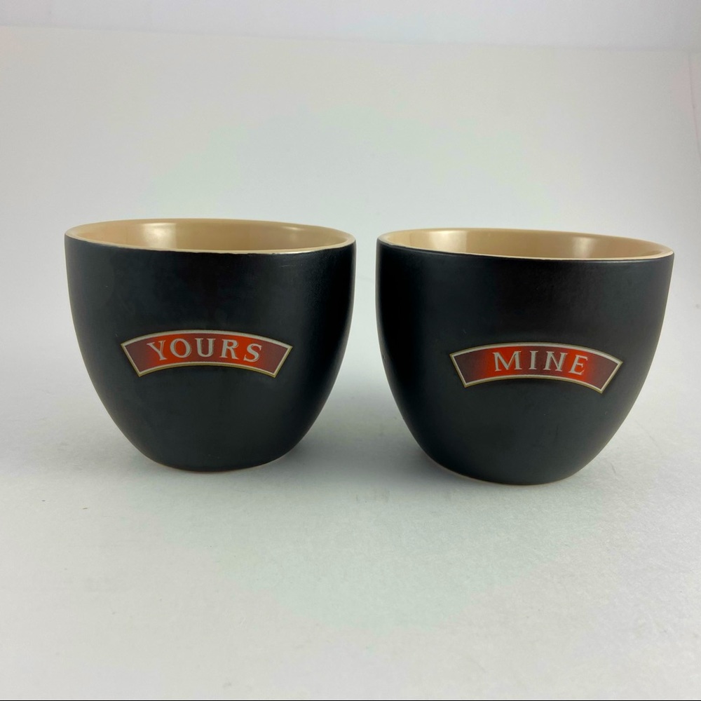 Baileys Irish Cream Yours and Mine Cups Set of 2